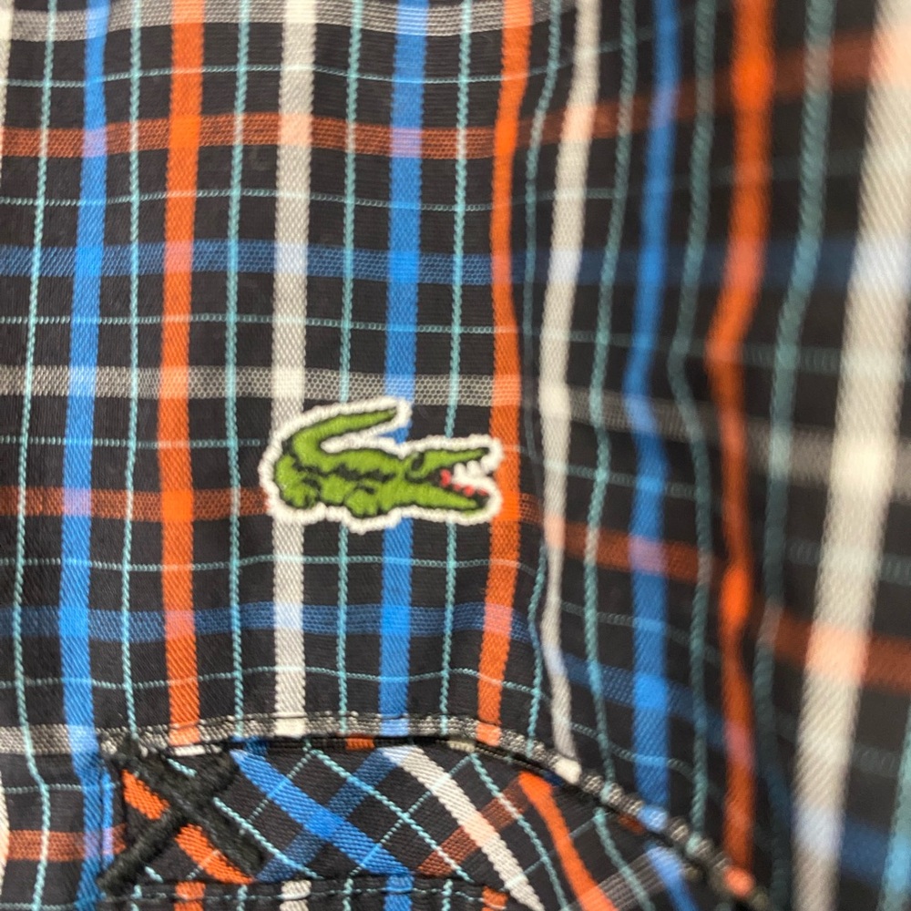 Lacoste Live plaid shirt XS Skinny Fit